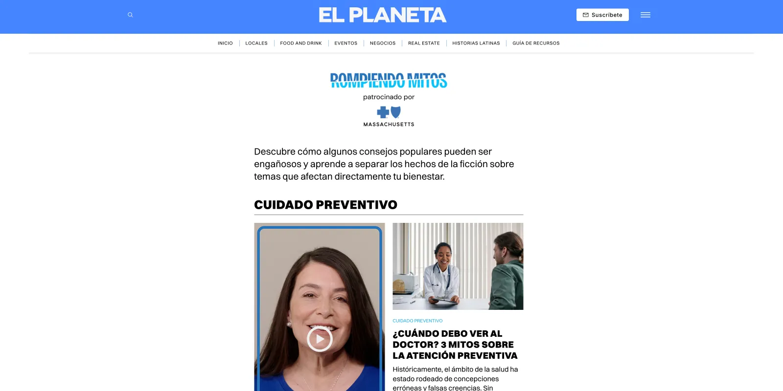 BCBSMA | Rompiendo Mitos